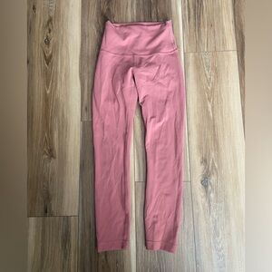 lululemon athletica Dusky Rose Seamless Leggings size 2
